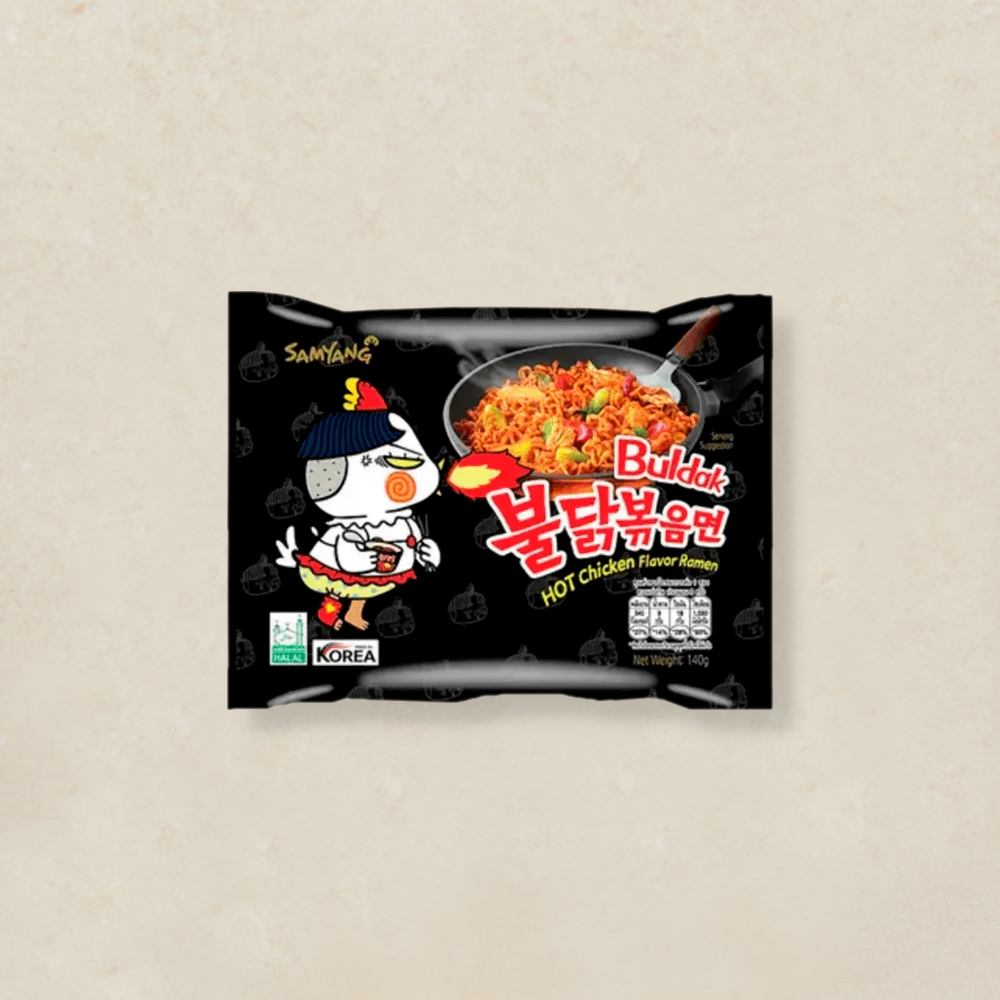 SAMYANG Buldak Ramyun Sabor Frango Picante 140g - W MART - Premium ...