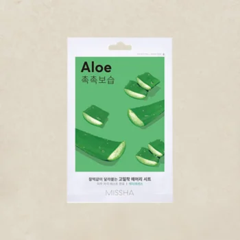 MISSHA Airy Fit Máscara facial Aloe 19g