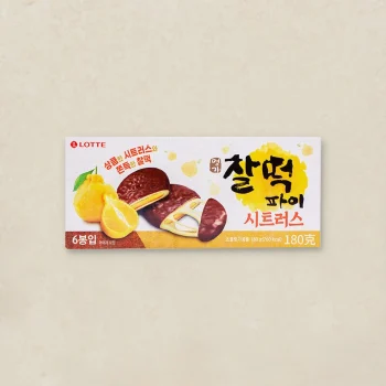 LOTTE Mochi Choco Pie Citrus 6pcs