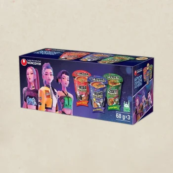 NONGSHIM Shin ramyun K-Pop Demon Hunters 신라면 케데헌 3종