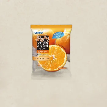 ORIHIRO Konnyaku Jelly Mandarin 곤약 젤리 감귤
