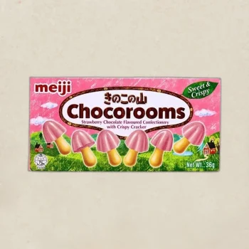 MEIJI Chocorooms Strawberry Chocolate 35g
