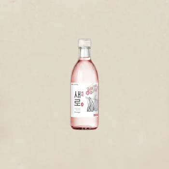 LOTTE Saero Soju Lychee 새로 소주 리치
