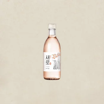 LOTTE Saero Soju Apricot 새로 소주 살구
