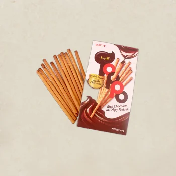 LOTTE TOPPO Pretzel Sticks Vanilla Choco 토포 바닐라초코