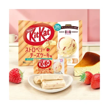 NESTLE Kitkat Strawberry Cheesecake 킷캣 딸기 치즈케이크